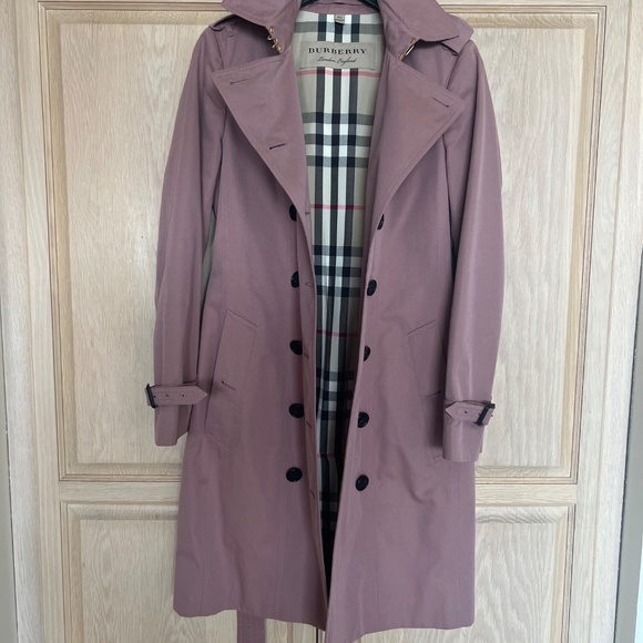 BURBERRY Classic Trench coat Pink - Picture 8 of 10